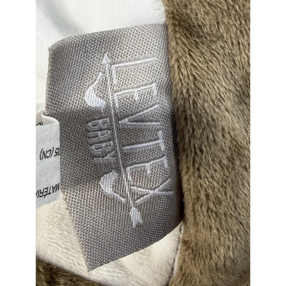 Levtex Baby Deer Security Blanket Lovey Brown White Buck Antlers 15x15 Lovie